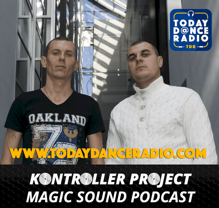 i Kontroller Project suonano sulla nostra emittente Magic Sound Podcast su tdr today dance radio